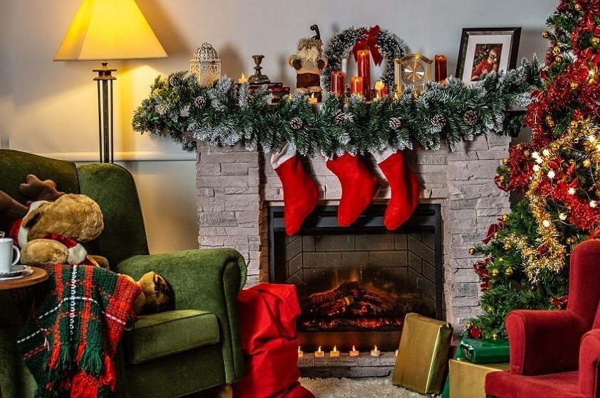 La decoración navideña también es una afición