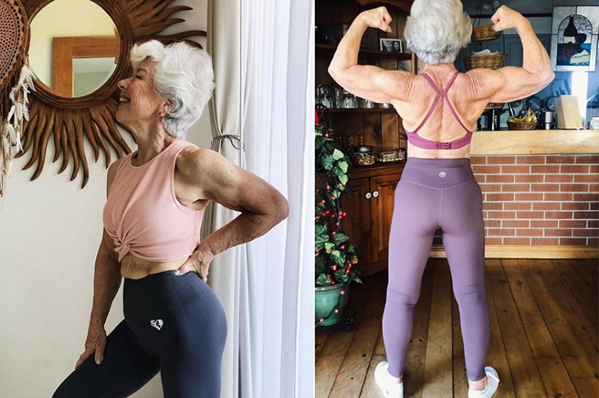 Joan MacDonald la mujer fitness de 73 años