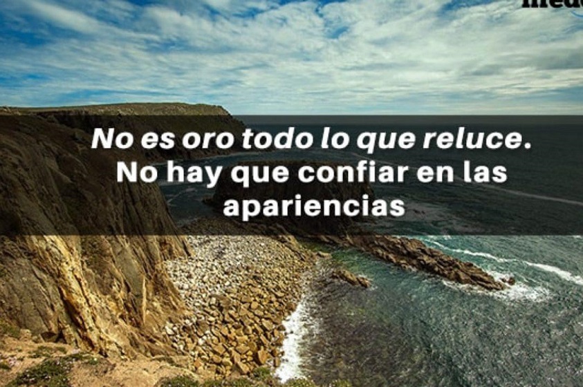 Los refranes son parte de nuestra cultura