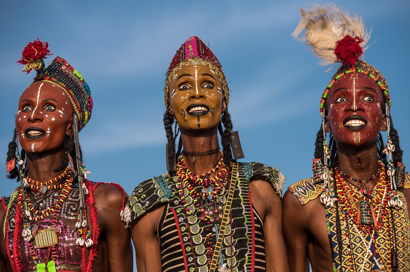 En las tribus wodaabe la mujer es quien decide