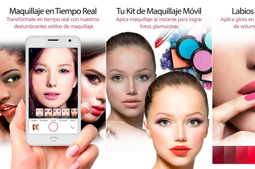 YouCam MakeUp la App de maquillaje a un click
