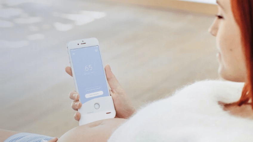 Shell: Un gadget para escuchar los latidos de tu bebé cuando estás embarazada
