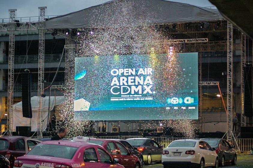 Se estrena autocinema en la Ciudad de México
