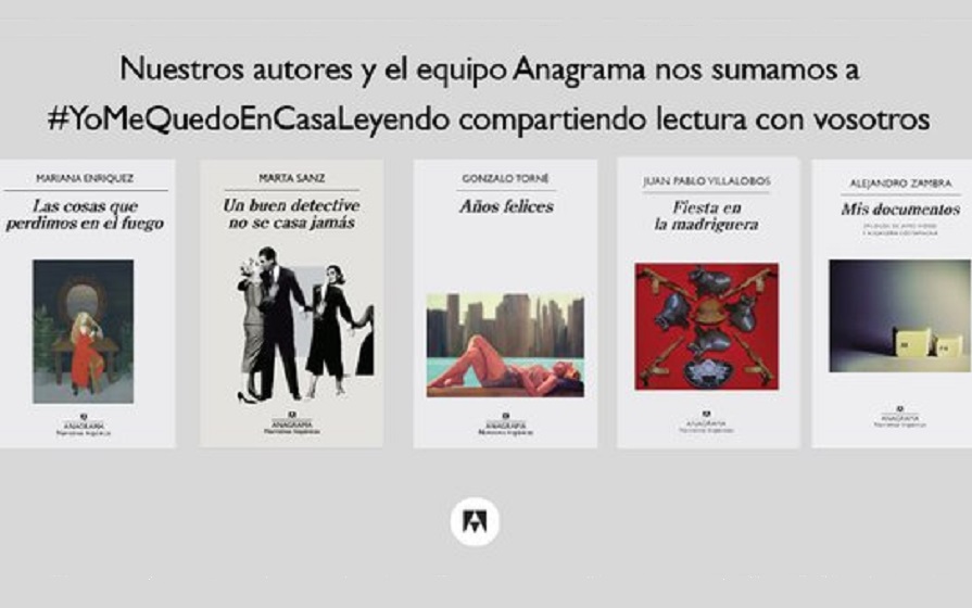 5 libros gratis de Editorial Anagrama