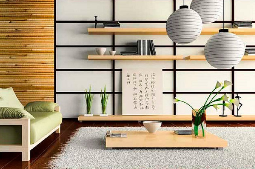 ¿Cómo son los interiores del estilo oriental?