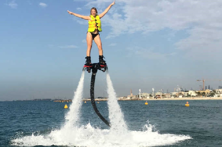 Flyboard para los amantes de nuevas experiencias