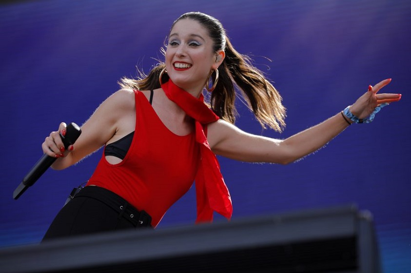 La cantante chilena Francisca Valenzuela