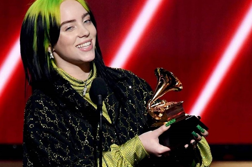 Billie Eilish: la máxima ganadora de los Grammys