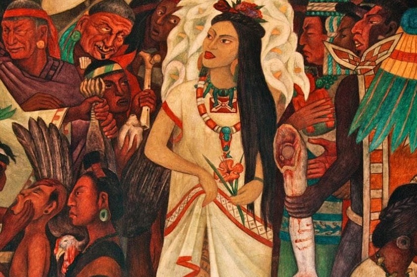 Malinalli mejor conocida como la Malinche