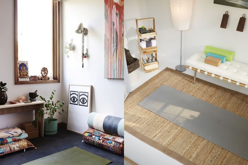 Decorar un espacio para meditar en casa