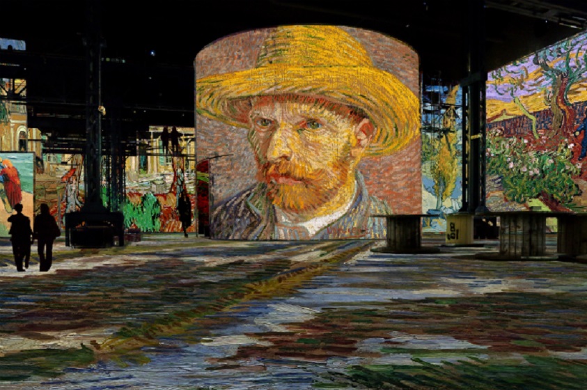 Van Gogh en el Atelier des Lumiéres