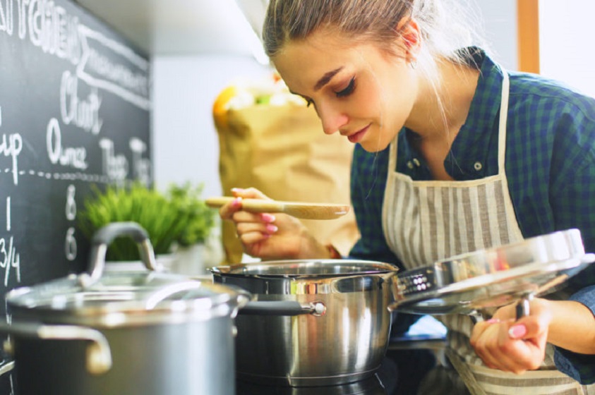 Cocinar también es un hobby que resulta apasionante