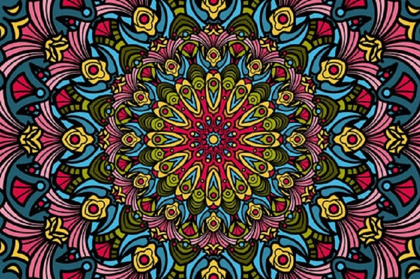Pintar mandalas puede ser un pasatiempo relajante