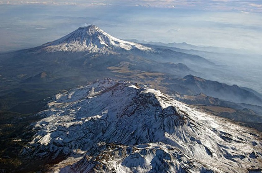 Los volcanes Popocatepetl e Iztaccihuatl y su leyenda
