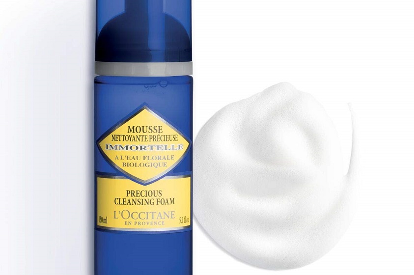 Espuma limpiadora Precious Immortelle de L’Occitane