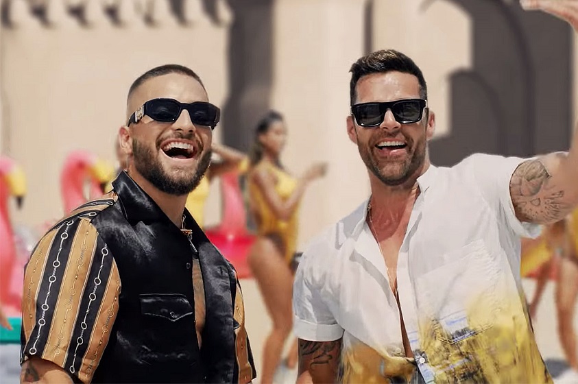 «No se me quita» Ricky Martin y Maluma