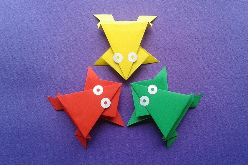 El origami es un pasatiempo muy creativo