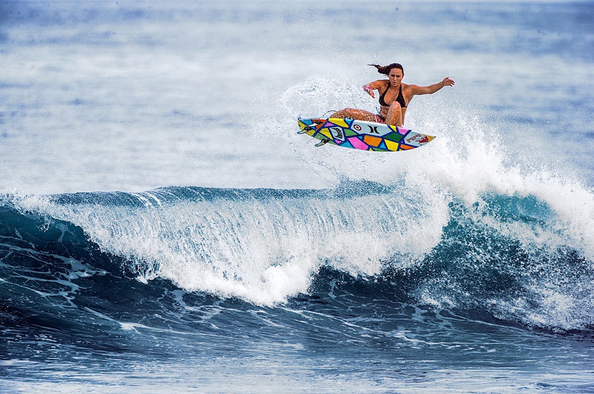 El surf es una actividad muy emocionante