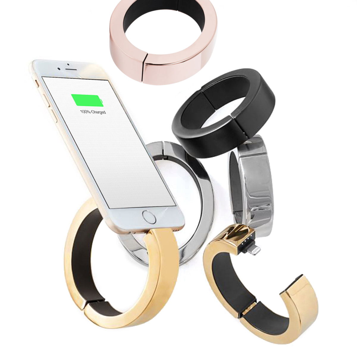 QBracelet, un elegante brazalete con batería en su interior.