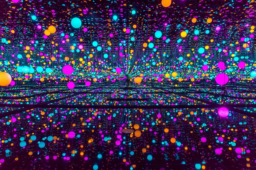 El original arte con puntos de Yayoi Kusama